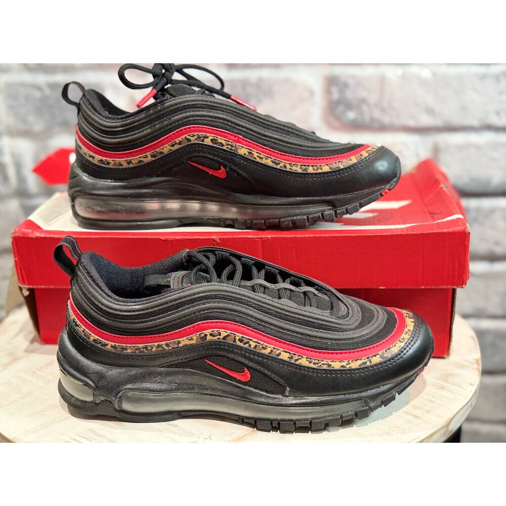 Nike Air Max 97 Leopard Pack Black Size 6.5w 5y